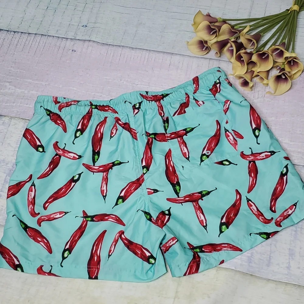 Men's Jake Austin Chili Pepper Swim Shorts